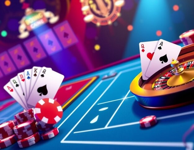 Live Casino Hold'em dealer on askasino apk mobile screen